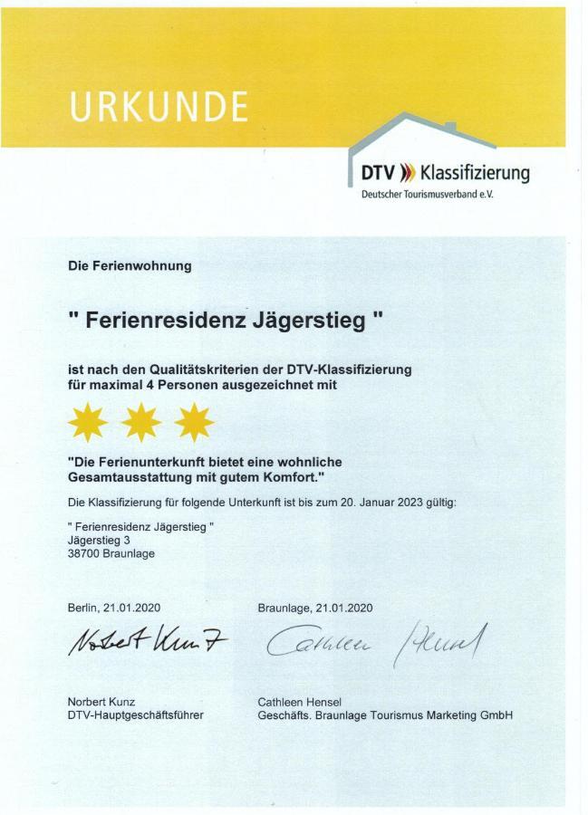 Ferienresidenz Jaegerstieg / Fewo Kruse เบราน์ลาเกอ ภายนอก รูปภาพ